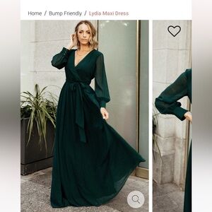 Maternity Maxi Dress discontinued color!